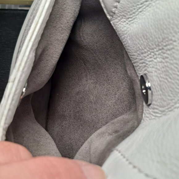 Vince Camuto Lenka colorblock leather crossbody bag in White Swan - Picture 5 of 16